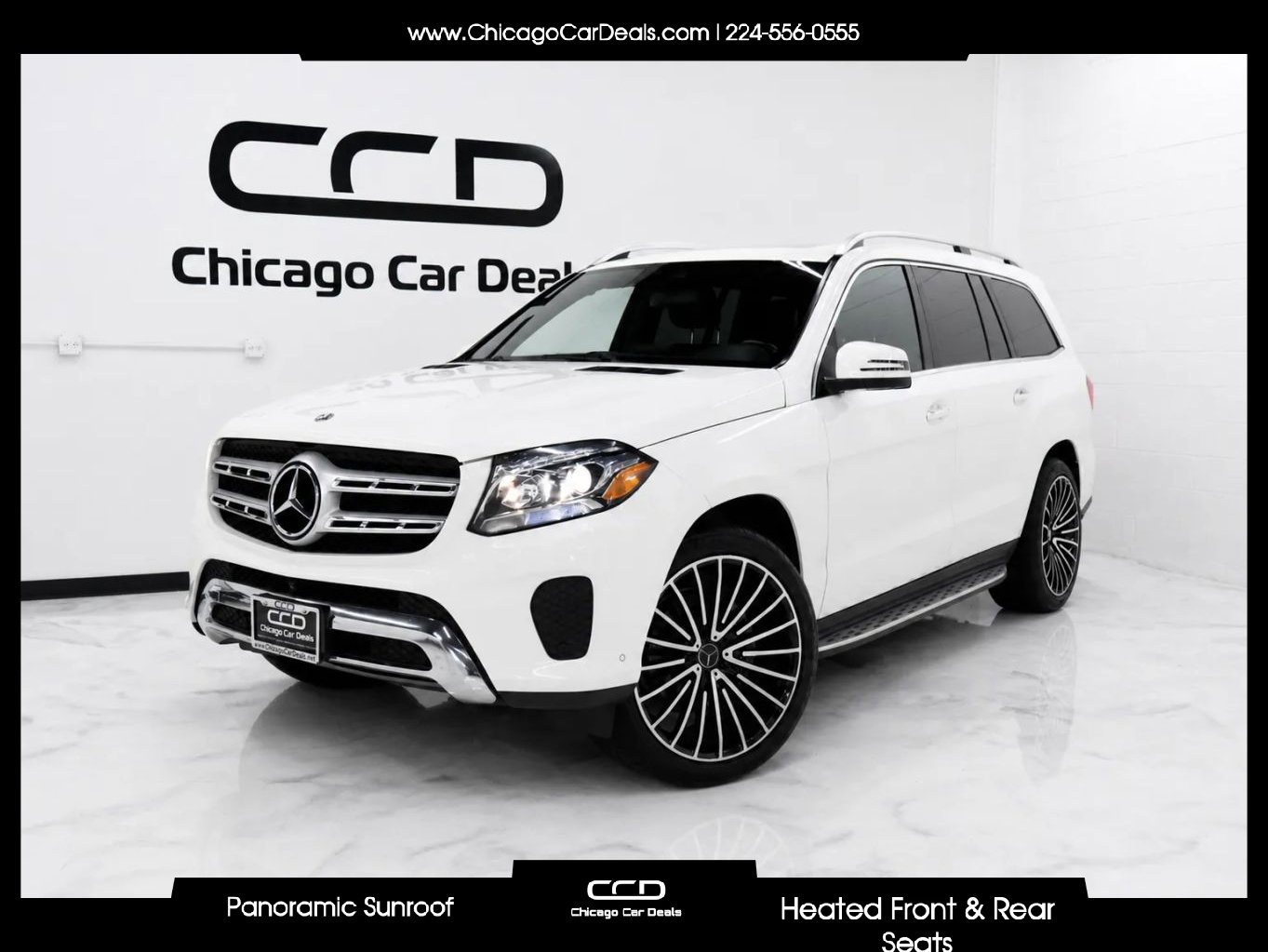Used 2017 Mercedes-Benz GLS 450 4MATIC w/ Premium Package image 1
