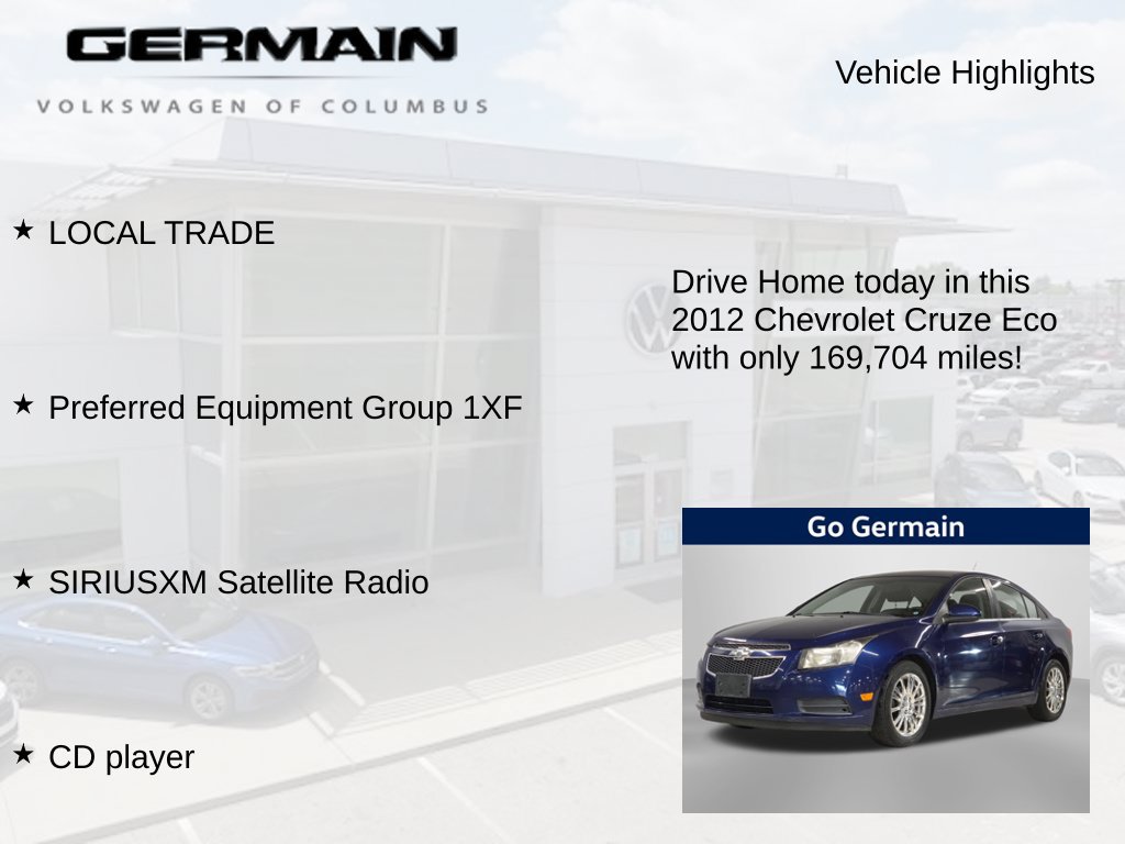 Used 2012 Chevrolet Cruze Eco FWD image 5
