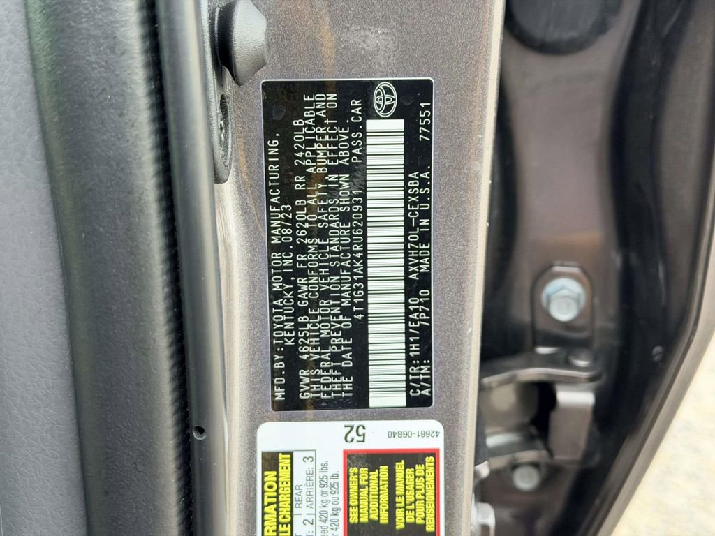 Certified 2024 Toyota Camry SE image 26