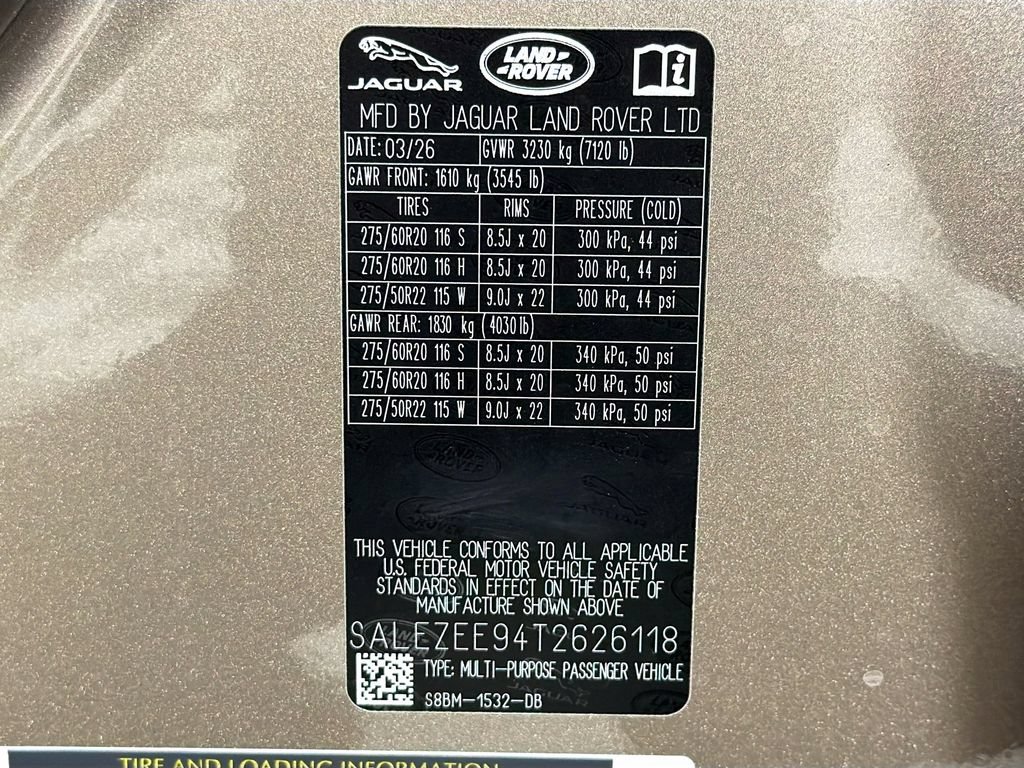 New 2026 Land Rover Defender 110 OCTA AWD/4WD image 34