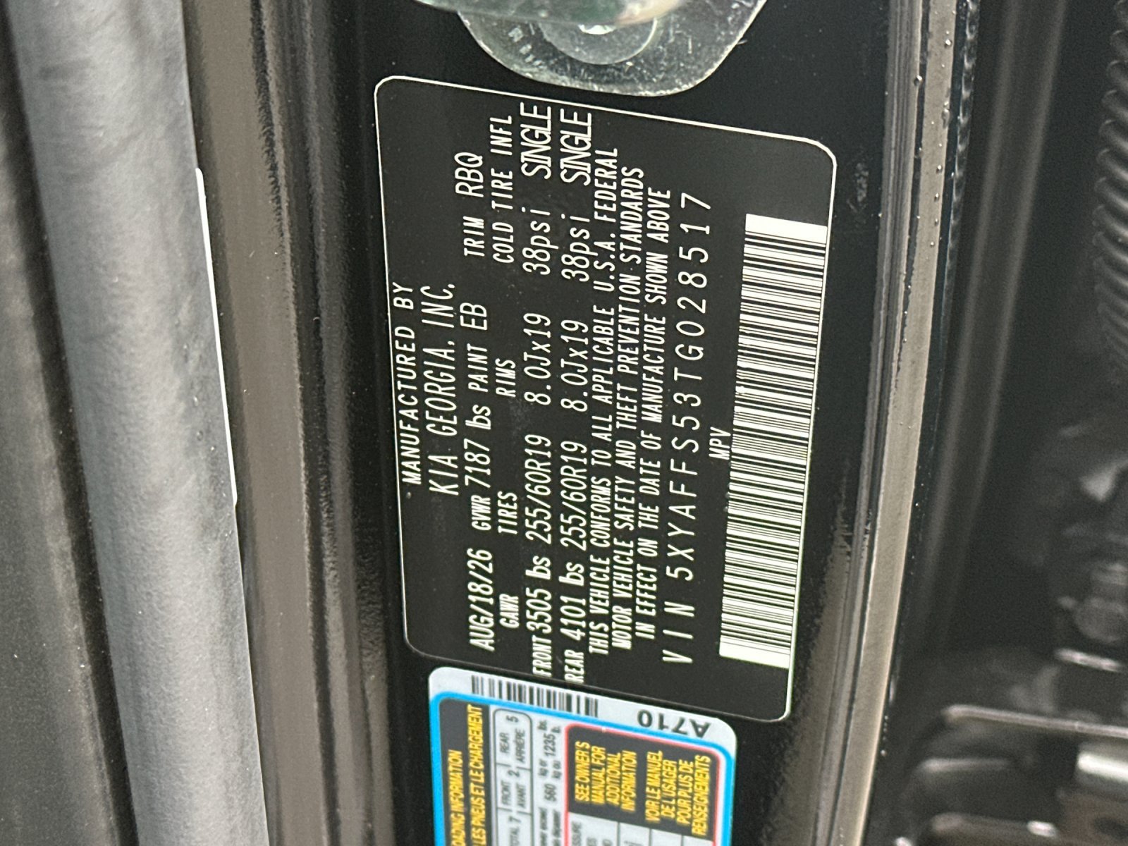 New 2026 Kia EV9 Wind AWD/4WD image 27