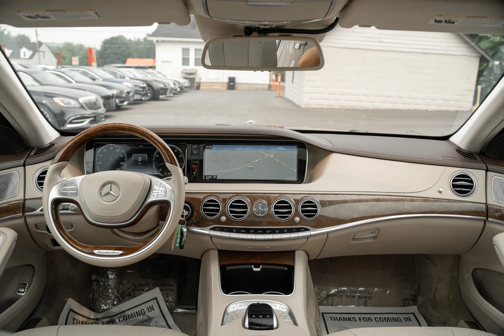 Used 2016 Mercedes-Benz S 550 4MATIC Sedan w/ Premium Package image 16