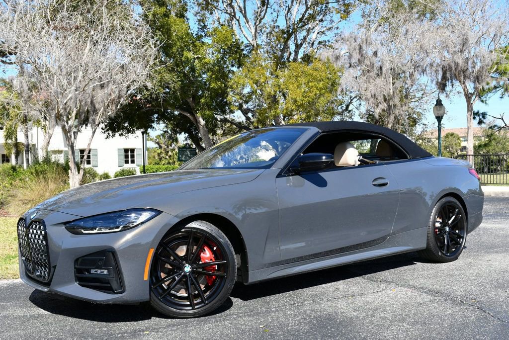 Used 2022 BMW 430i Convertible w/ M Sport Package RWD image 23