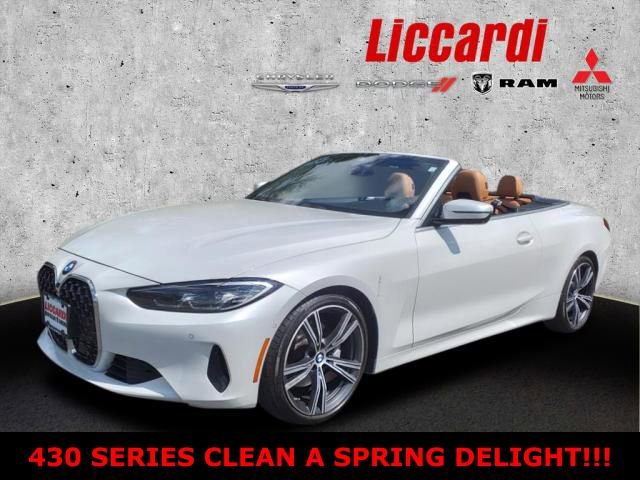 Used 2021 BMW 430i Convertible w/ Convenience Package RWD image 2