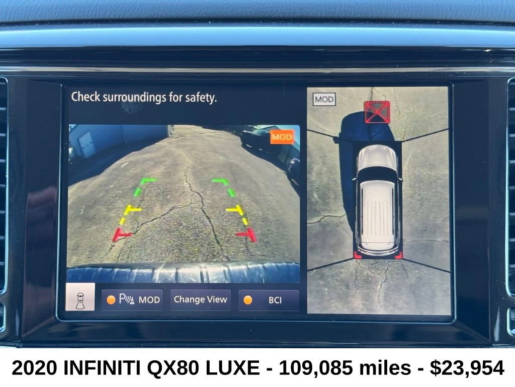 Used 2020 INFINITI QX80 Luxe w/ Proassist Package image 19