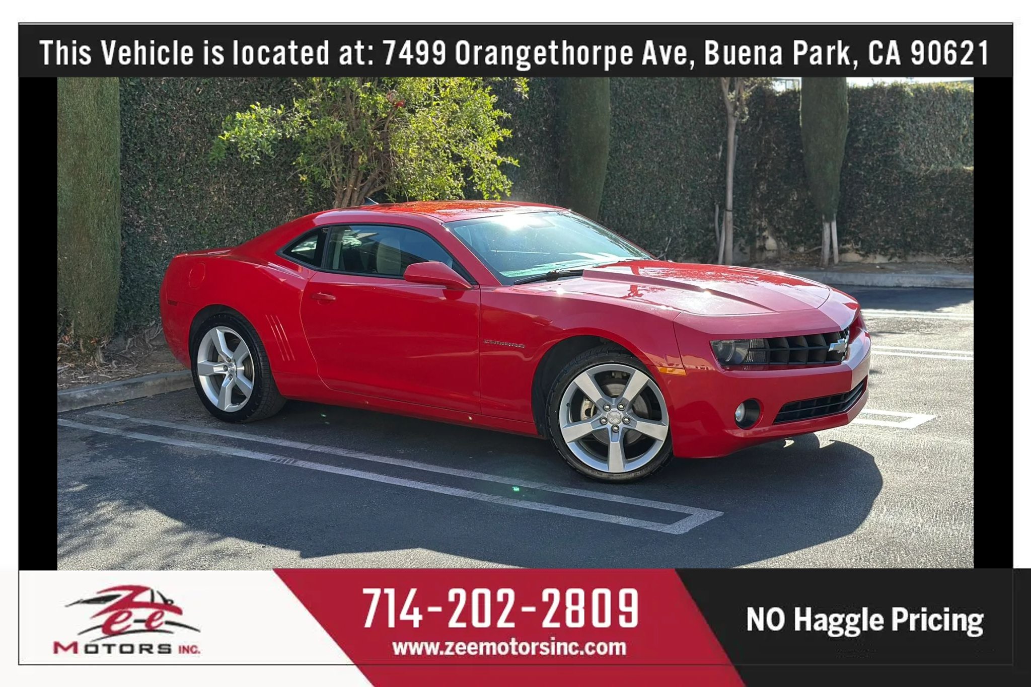 Used 2010 Chevrolet Camaro LT w/ RS Package RWD image 1