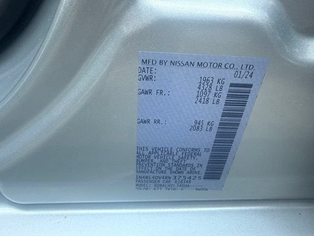 Used 2024 Nissan Altima 2.5 SV FWD image 26