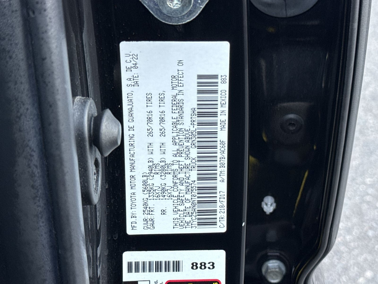 Used 2022 Toyota Tacoma TRD Off-Road AWD/4WD image 28