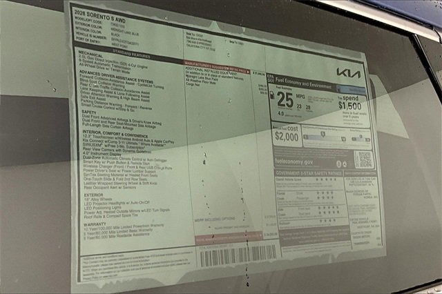 New 2026 Kia Sorento S image 14