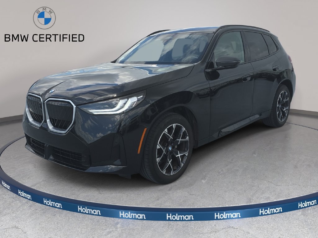 Certified 2025 BMW X3 xDrive30i w/ Premium Package