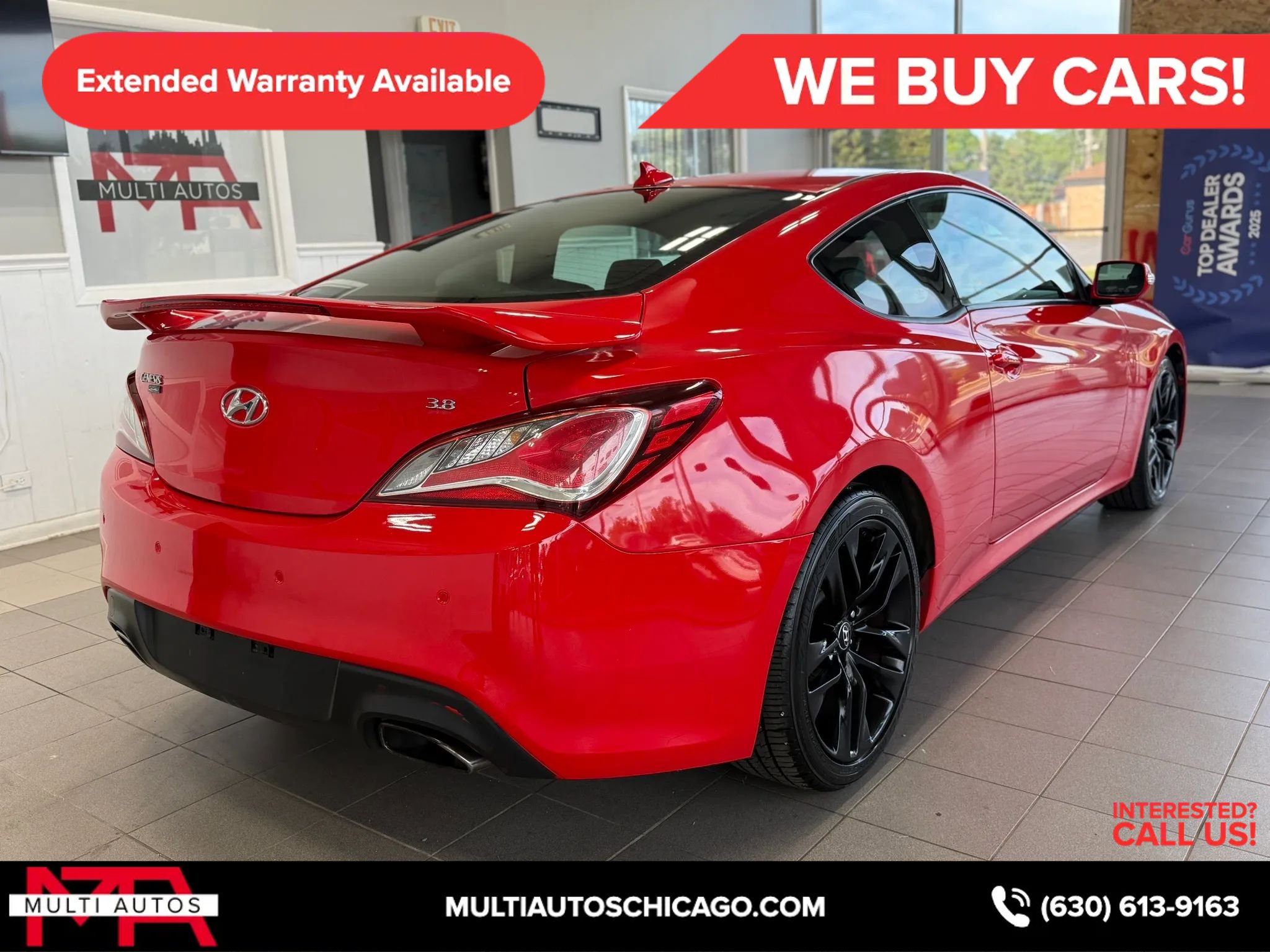 Used 2016 Hyundai Genesis Coupe 3.8 RWD image 9