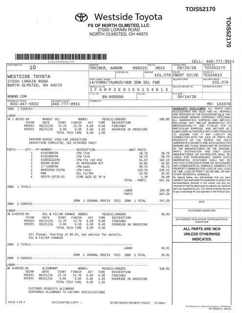 Used 2014 Ford Taurus SEL w/ Equipment Group 201A FWD image 19