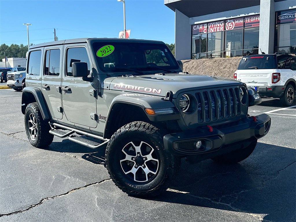 Used 2022 Jeep Wrangler Unlimited Rubicon w/ LED Lighting Group