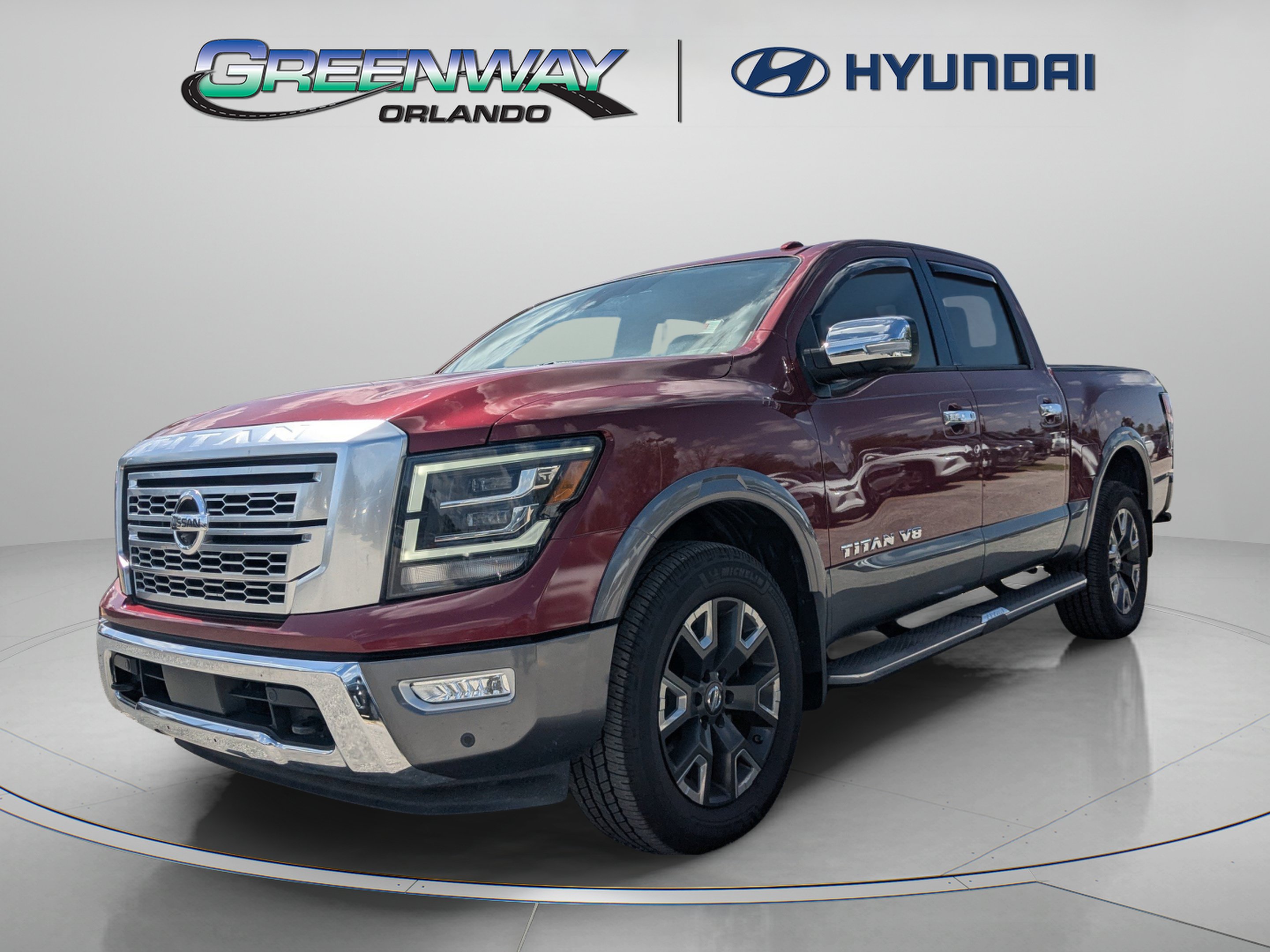 Used 2020 Nissan Titan Platinum Reserve w/ Moonroof Package AWD/4WD image 4