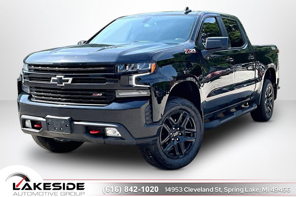 Used 2021 Chevrolet Silverado 1500 LT Trail Boss w/ LPO, Dark Essentials Package AWD/4WD image 1