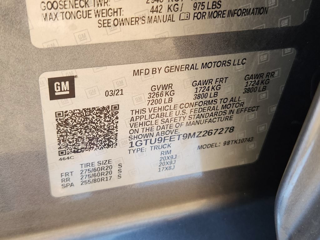 Used 2021 GMC Sierra 1500 Denali w/ Technology Package AWD/4WD image 18