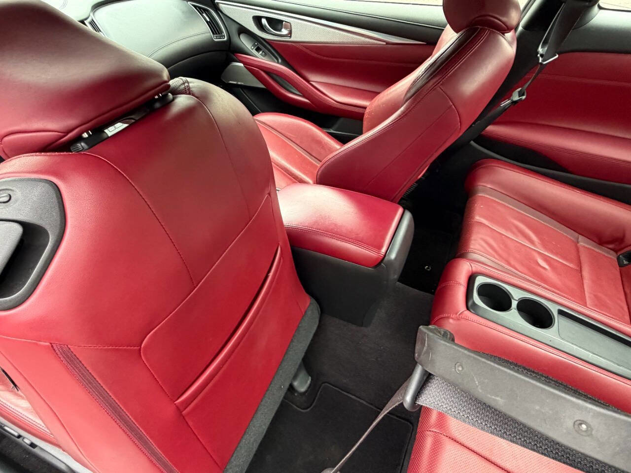 Used 2017 INFINITI Q60 Red Sport 400 image 21