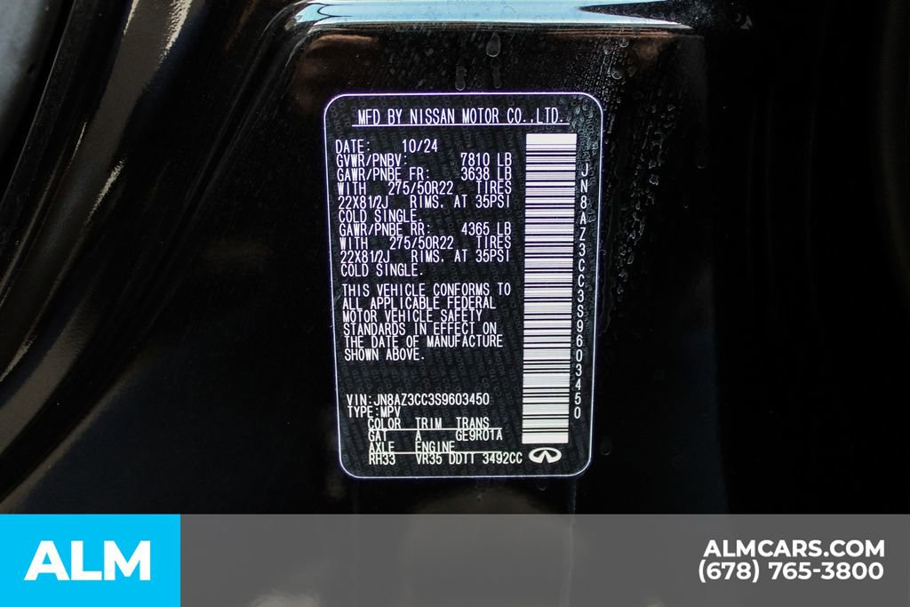 Used 2025 INFINITI QX80 Autograph image 43