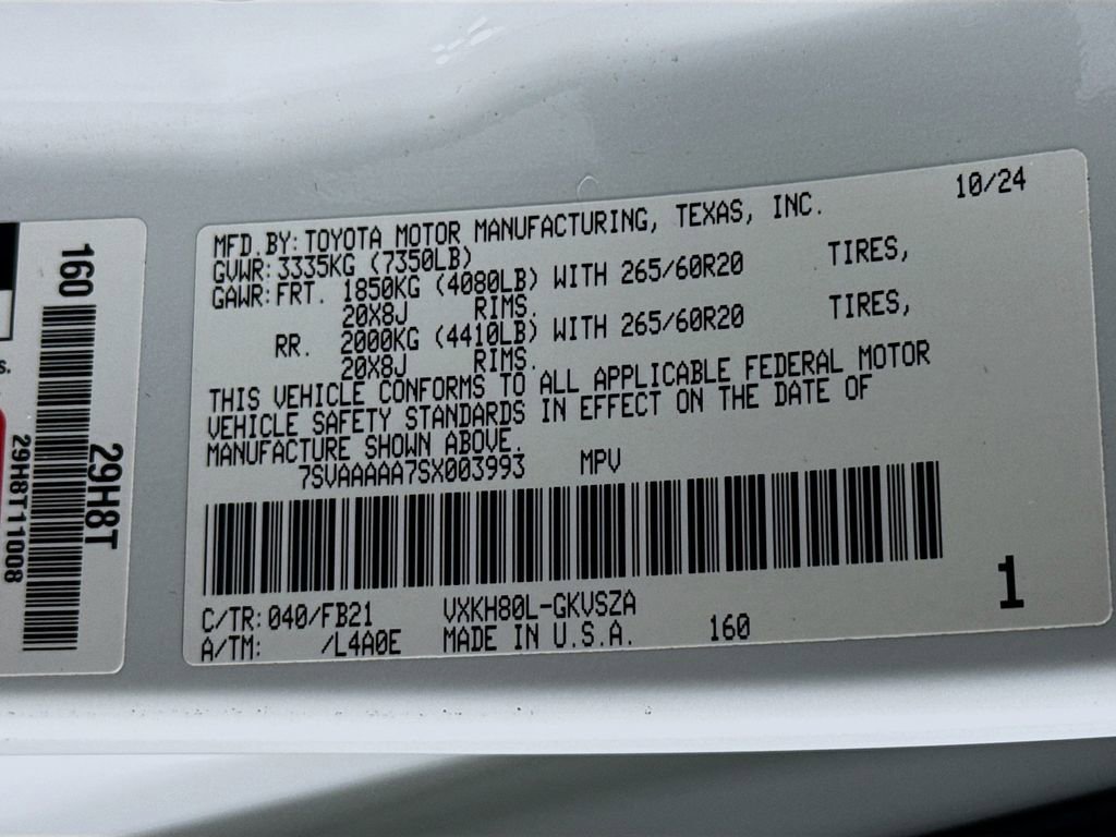 Used 2025 Toyota Sequoia SR5 w/ TRD Sport Package image 35