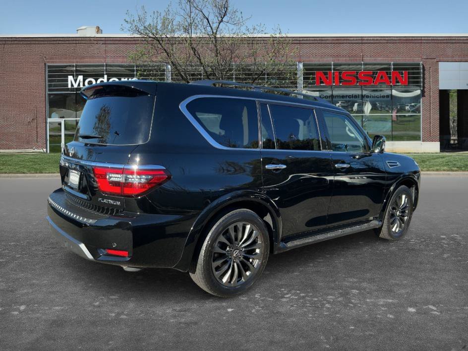 Certified 2023 Nissan Armada Platinum w/ Captain's Chairs Package AWD/4WD image 4