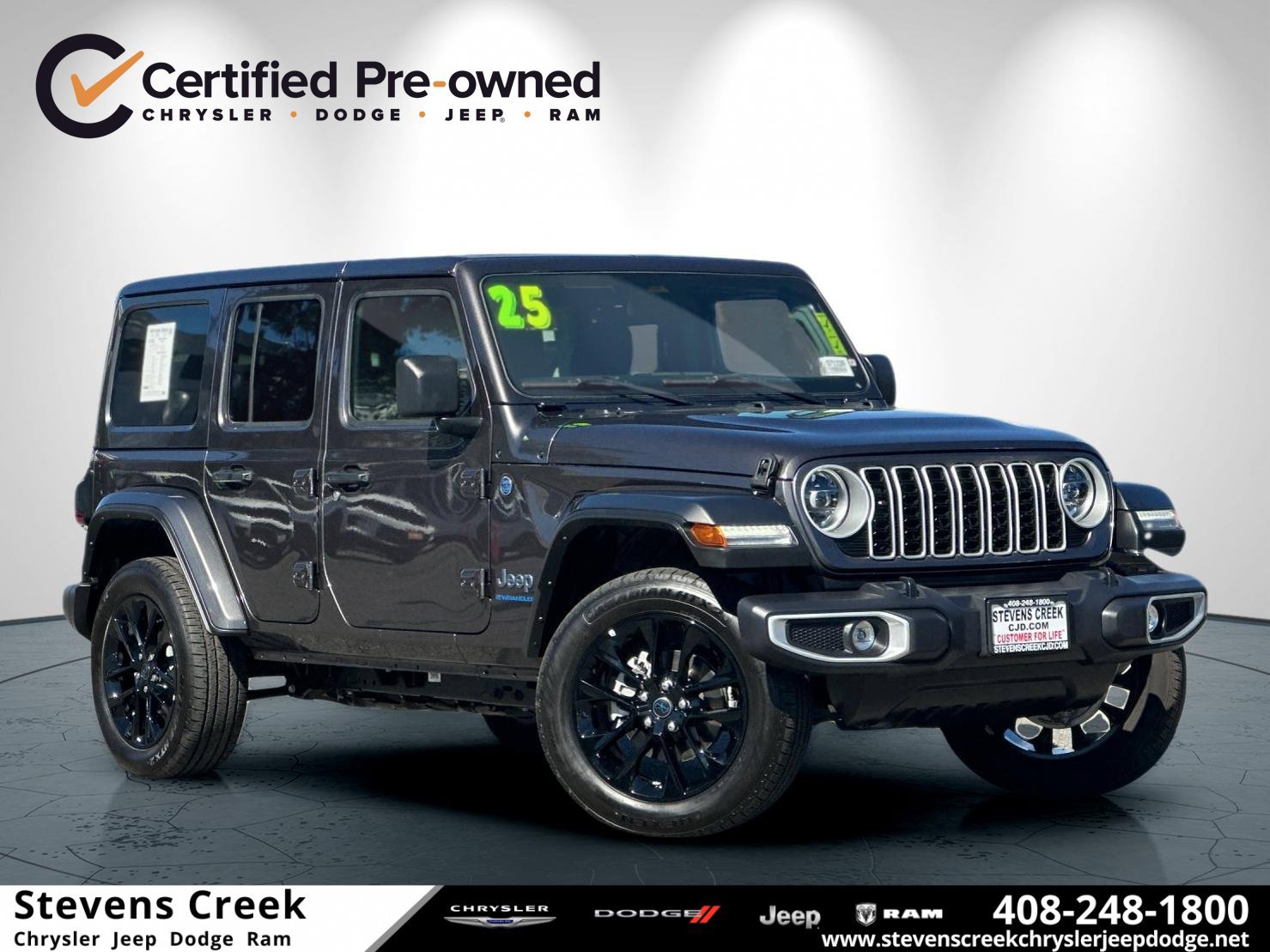 Certified 2025 Jeep Wrangler Unlimited Sahara w/ Safety Group