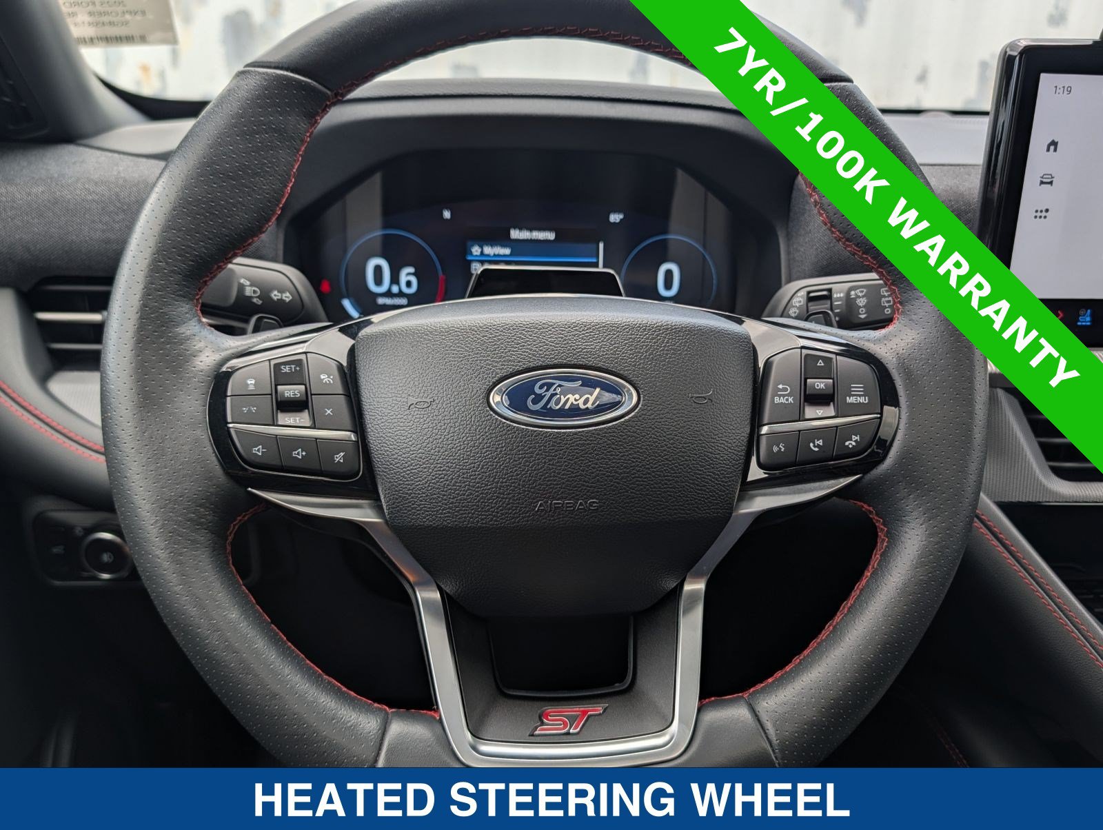 Certified 2025 Ford Explorer ST w/ Sun And Sound Package AWD/4WD image 29