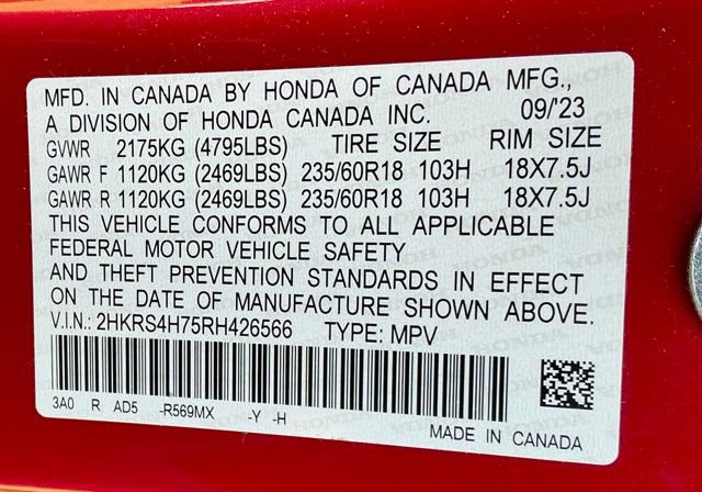 Certified 2024 Honda CR-V EX-L image 36