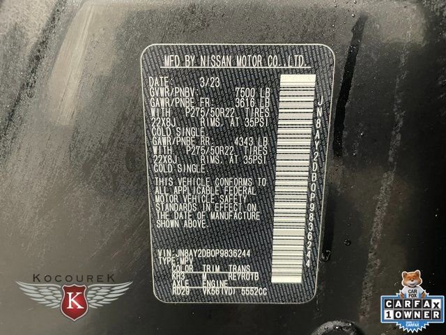 Used 2023 Nissan Armada Platinum w/ Captain's Chairs Package image 28