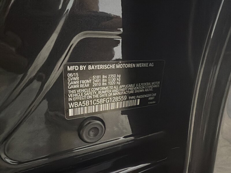 Used 2015 BMW 535i Sedan RWD image 14