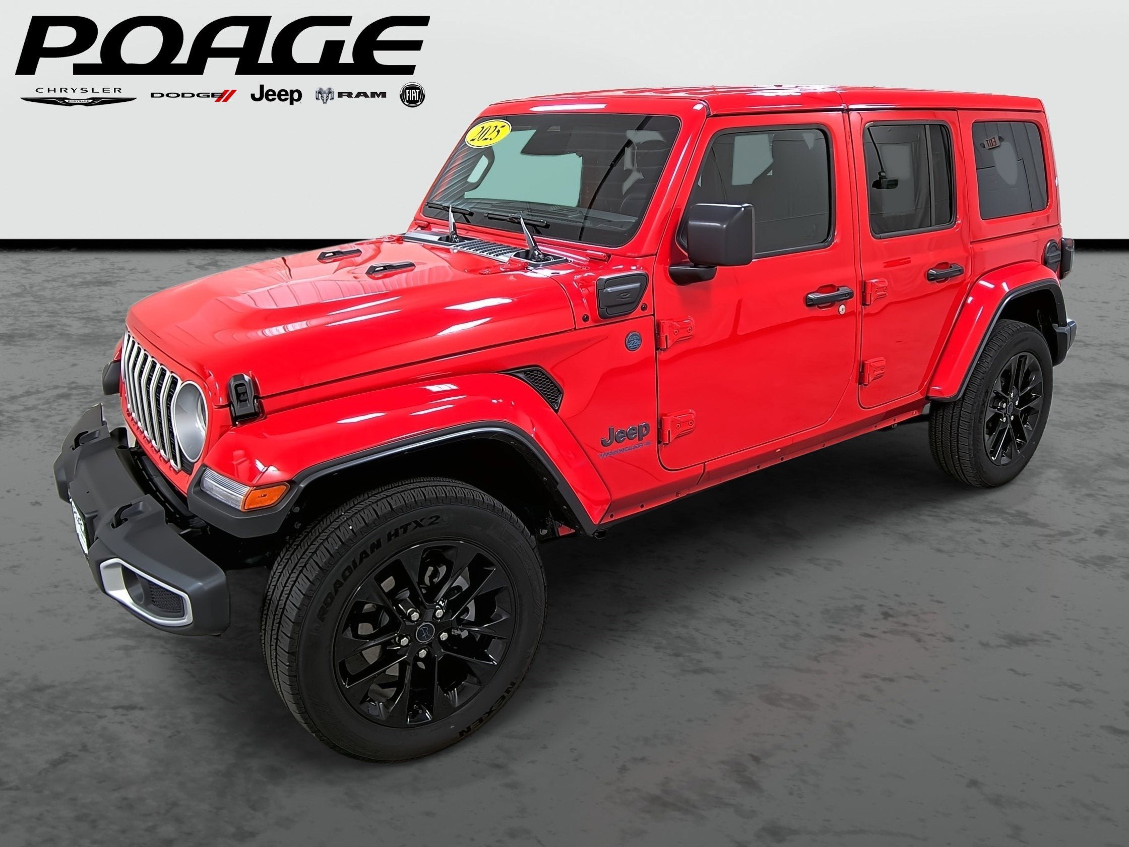 Used 2025 Jeep Wrangler Unlimited Sahara w/ Safety Group AWD/4WD image 1