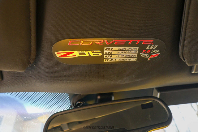 Used 2007 Chevrolet Corvette Z06 w/ Preferred Equipment Group image 39