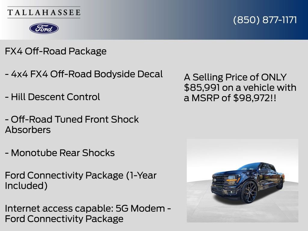 New 2026 Ford F150 XLT w/ Equipment Group 302A MID image 56