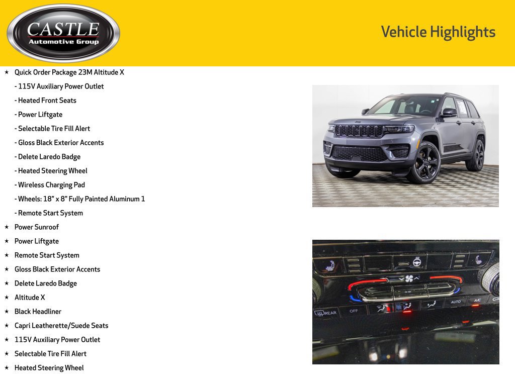 Used 2024 Jeep Grand Cherokee Laredo AWD/4WD image 8