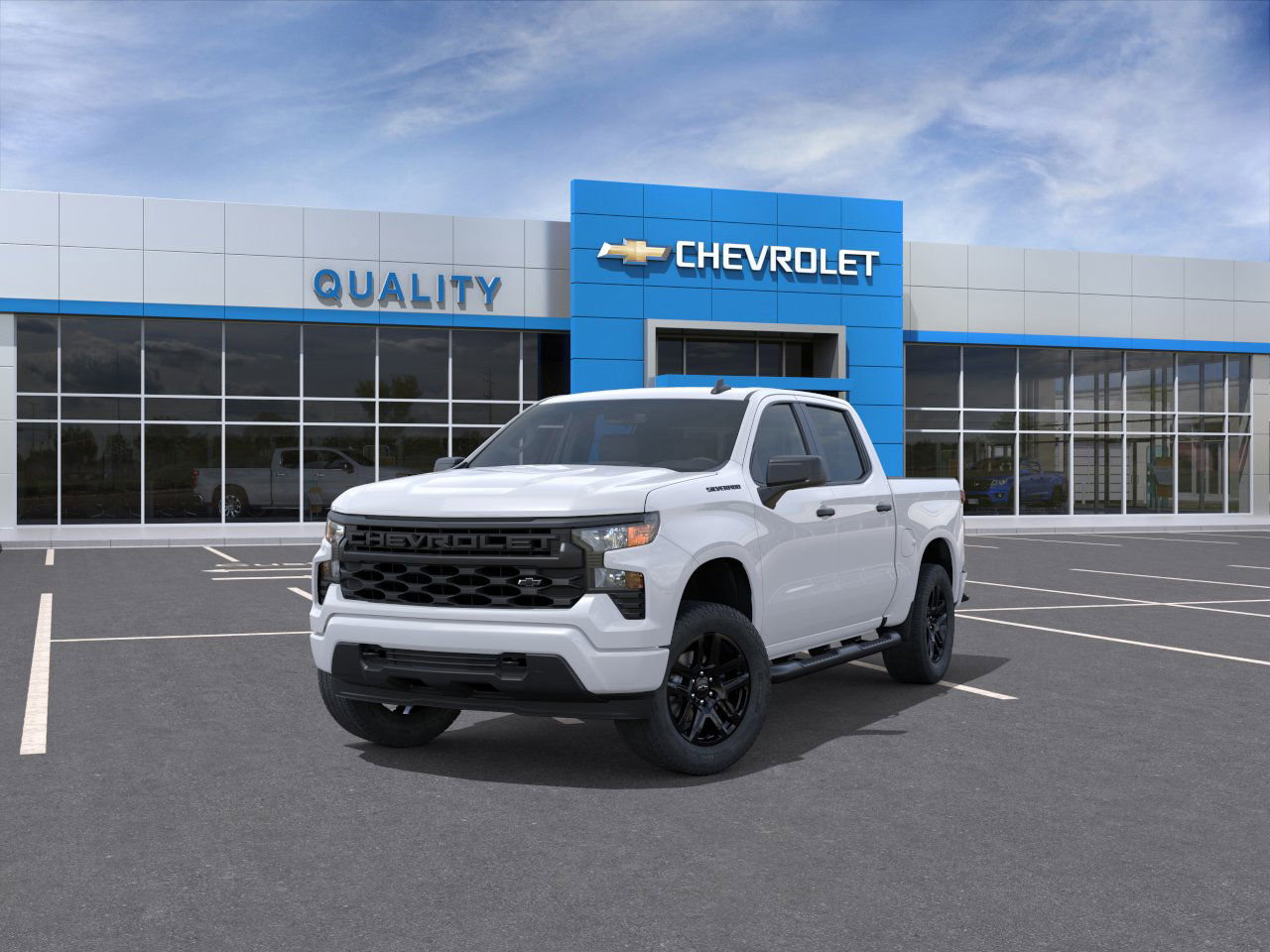 New 2026 Chevrolet Silverado 1500 Custom w/ Turbomax Blackout Package image 32