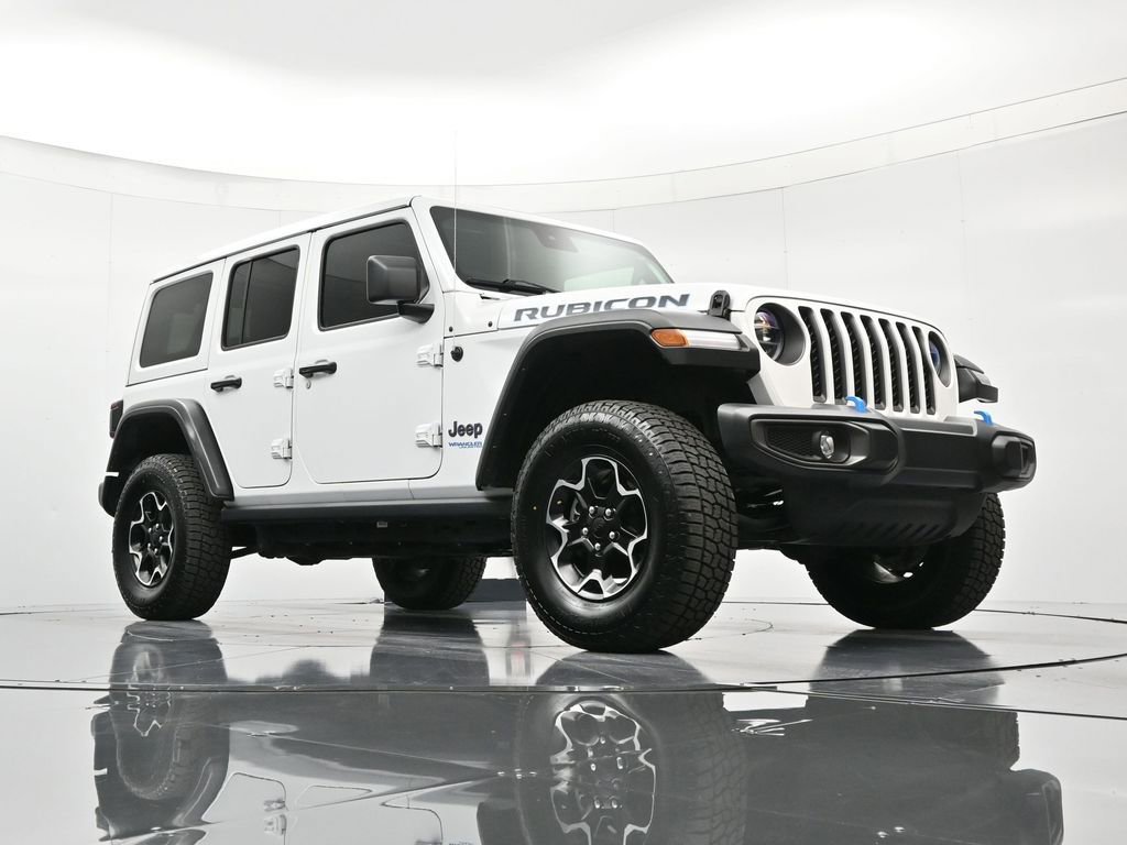 Used 2021 Jeep Wrangler Unlimited Rubicon 4xe w/ Cold Weather Group image 39