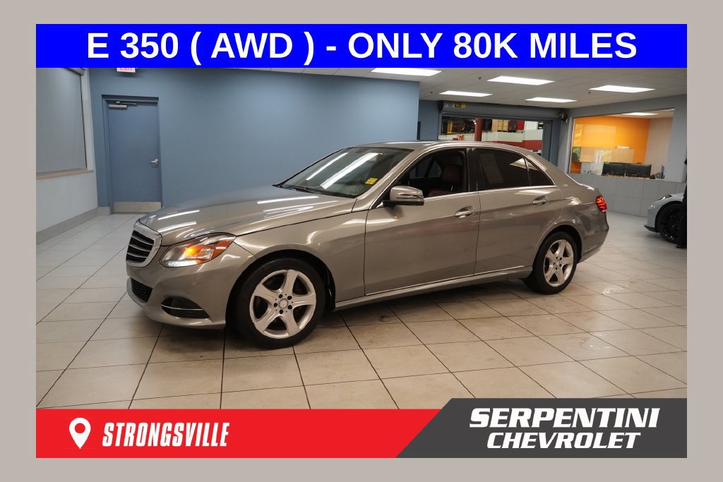 Used 2014 Mercedes-Benz E 350 4MATIC Sedan w/ Premium 1 Package image 1