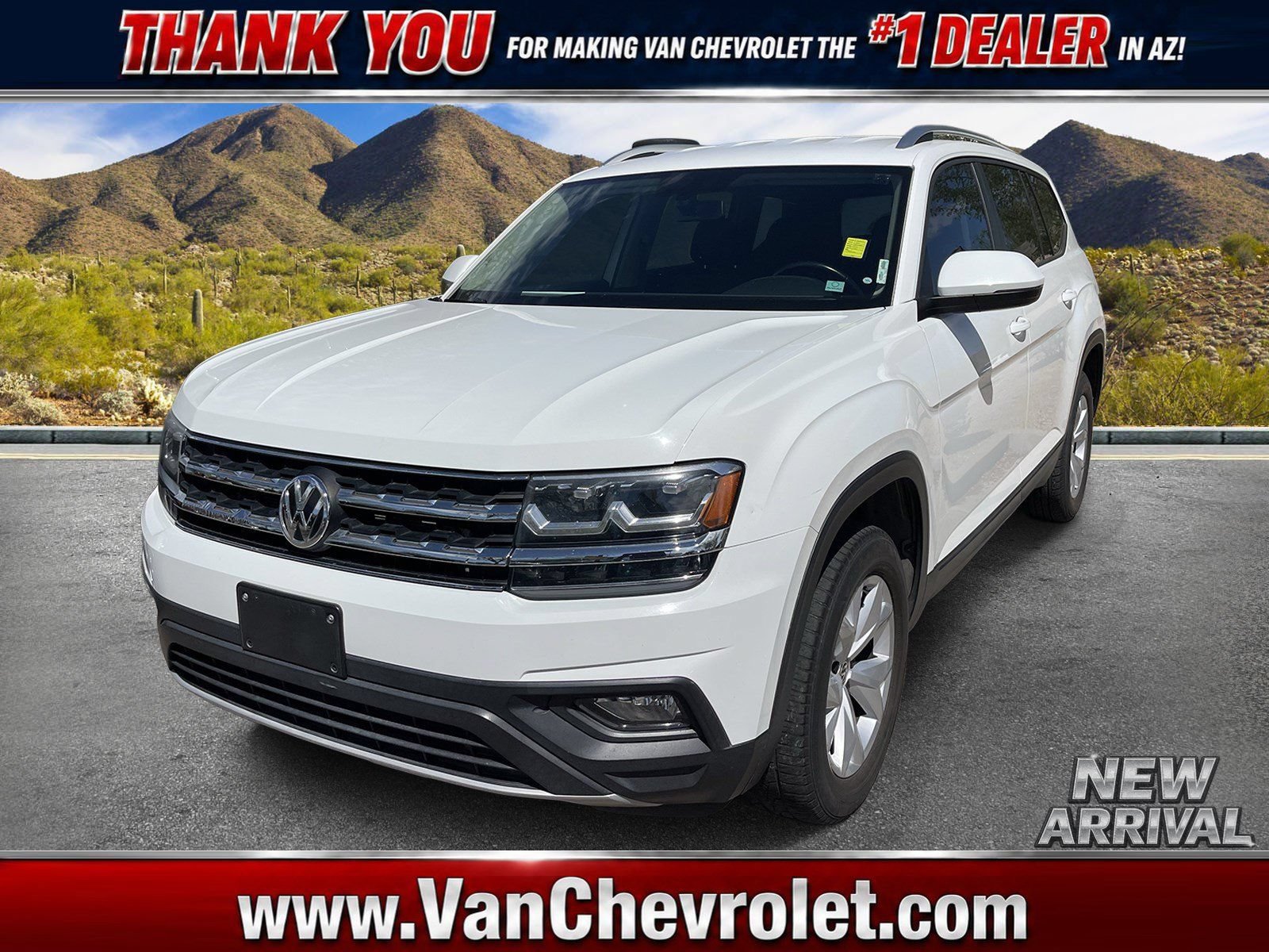 Used 2018 Volkswagen Atlas SE AWD/4WD image 1