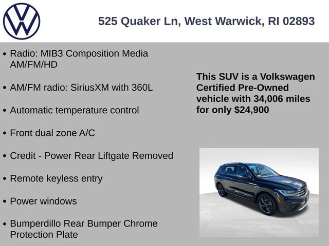Certified 2023 Volkswagen Tiguan SE image 7