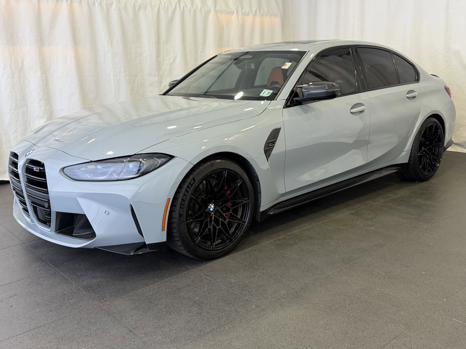 Used 2022 BMW M3 Competition w/ M Carbon Exterior Package image 1