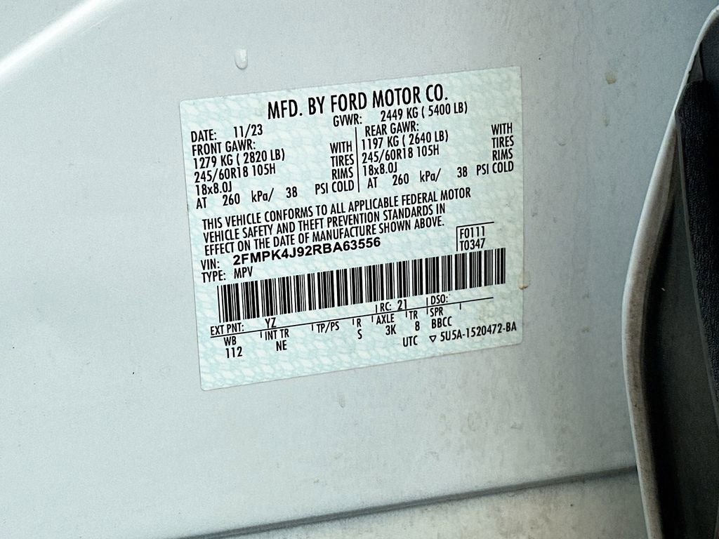 Certified 2024 Ford Edge SEL w/ Sport Appearance Package image 27