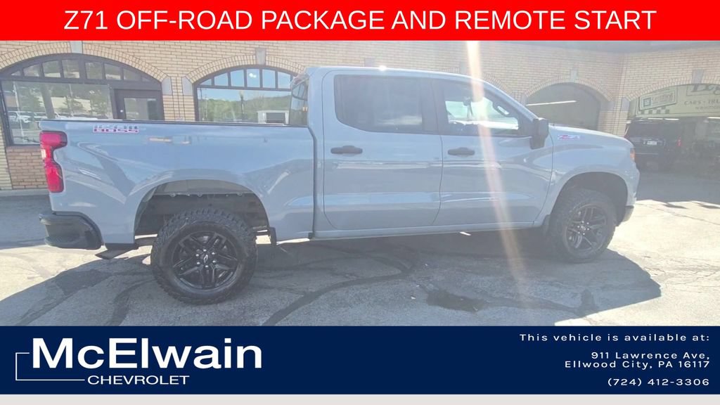 Used 2024 Chevrolet Silverado 1500 Custom Trail Boss AWD/4WD image 2