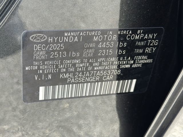 New 2026 Hyundai Sonata SE FWD image 31