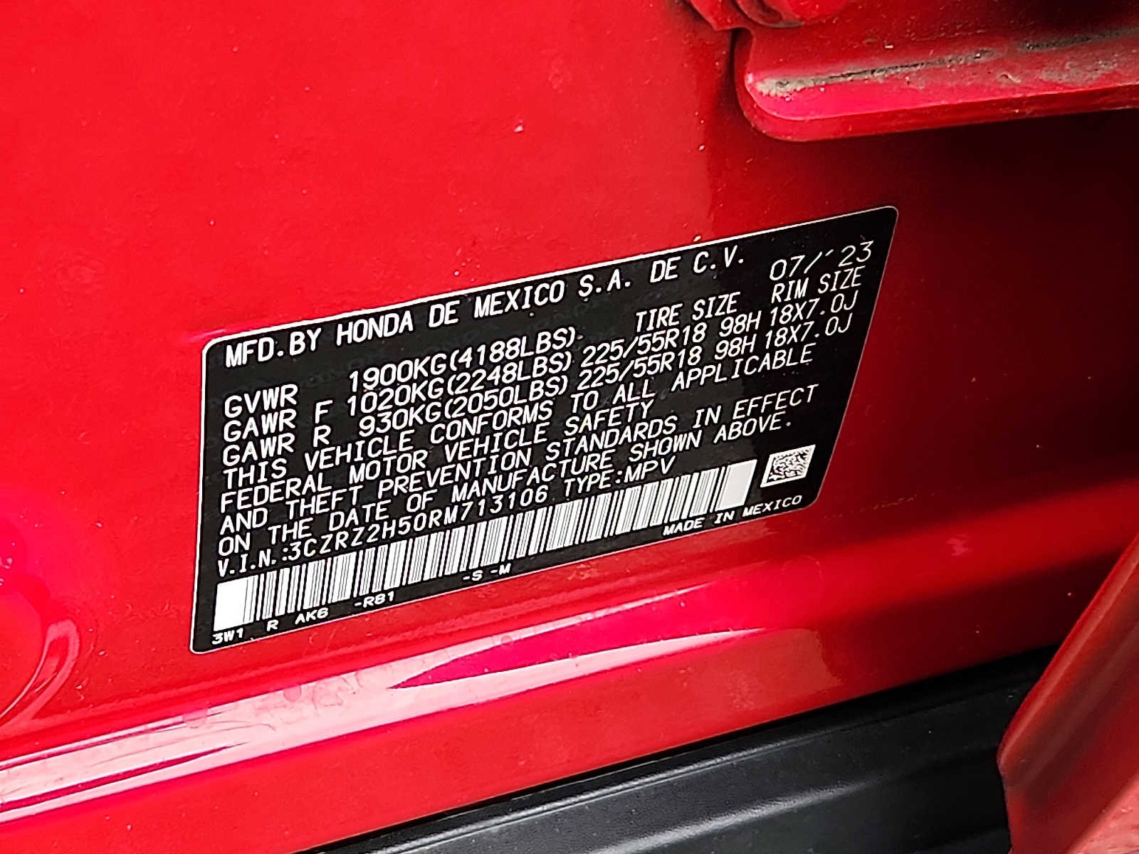 Used 2024 Honda HR-V Sport image 27