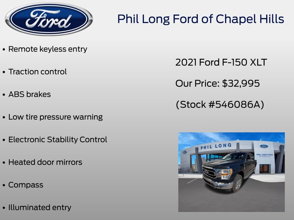 Used 2021 Ford F150 XLT w/ Equipment Group 301A Mid AWD/4WD image 9