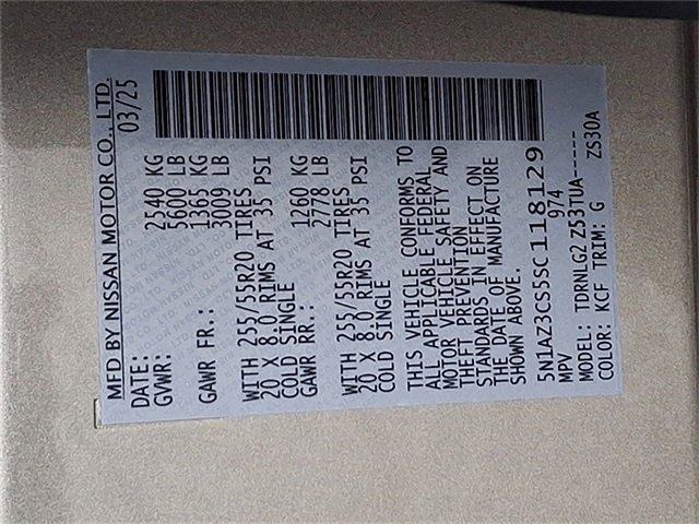 New 2025 Nissan Murano SL image 54