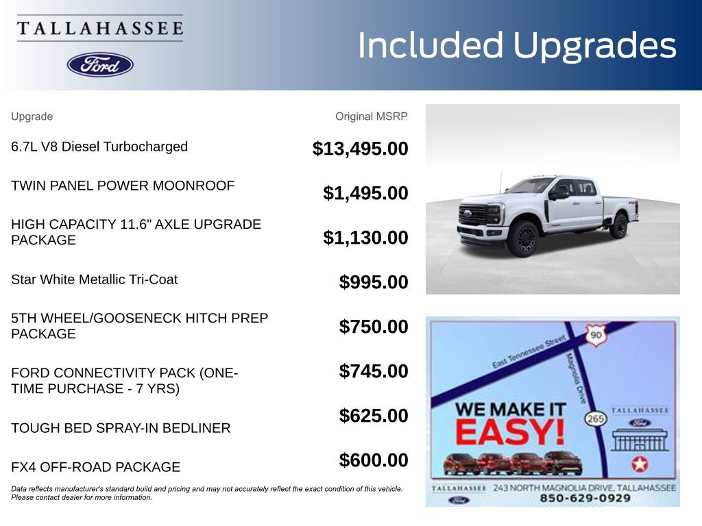 New 2026 Ford F250 Platinum image 3