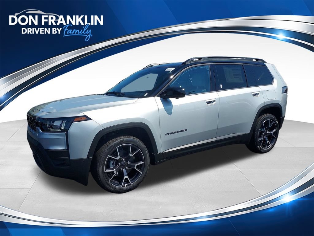 New 2026 Jeep Cherokee Overland w/ Trailer Tow Group AWD/4WD 360° Tour