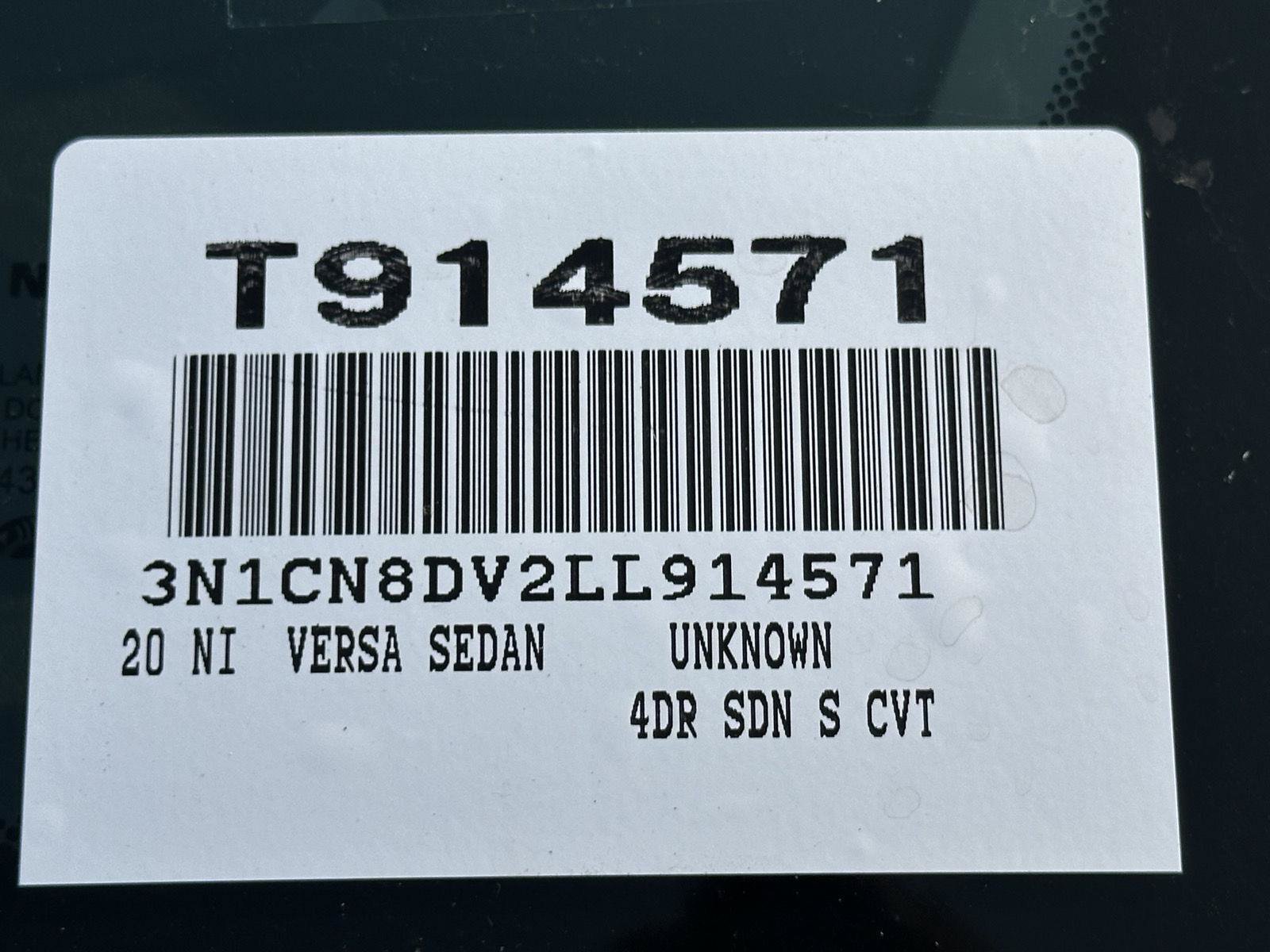 Used 2020 Nissan Versa S FWD image 15