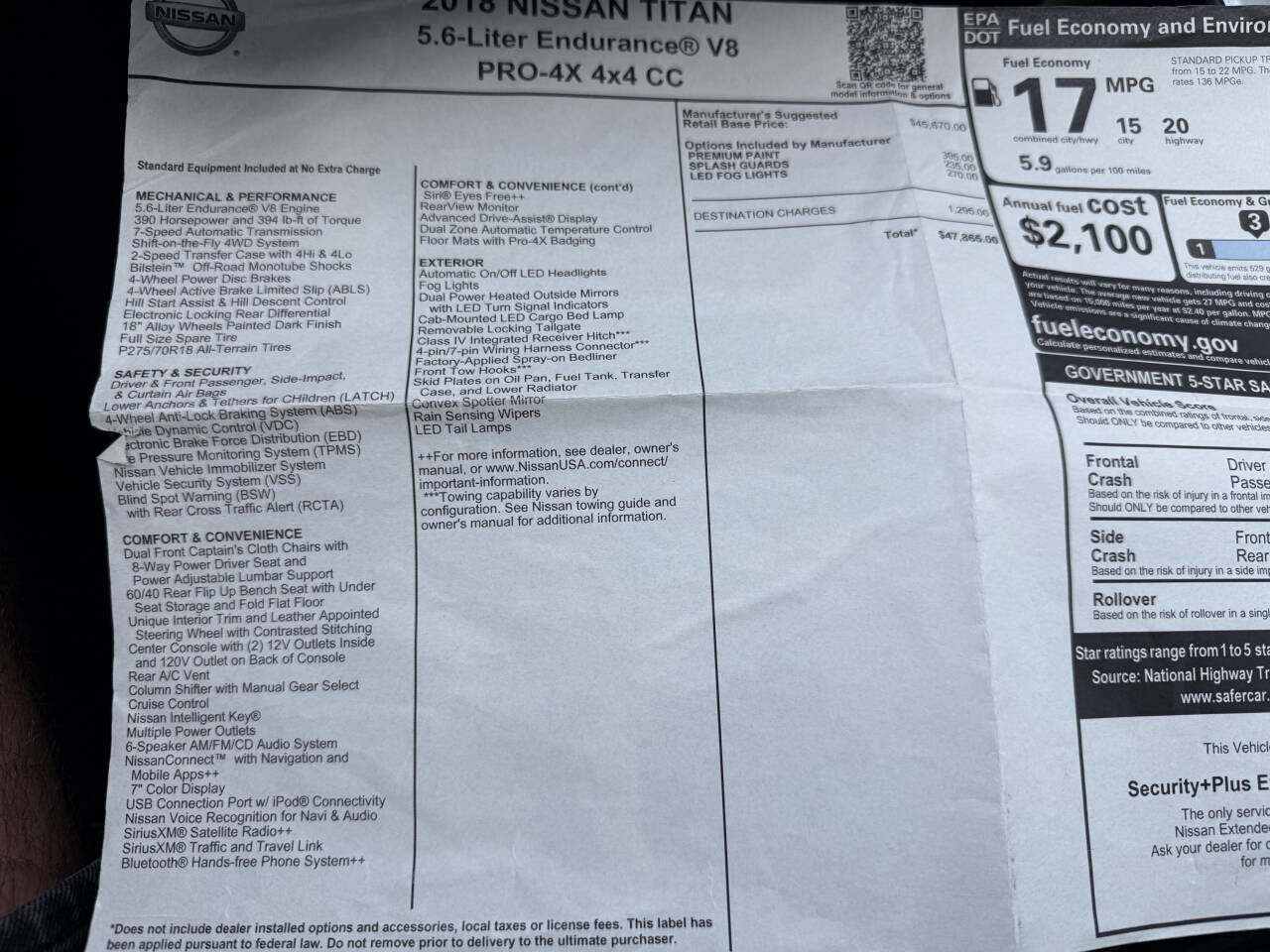 Used 2018 Nissan Titan PRO-4X image 19