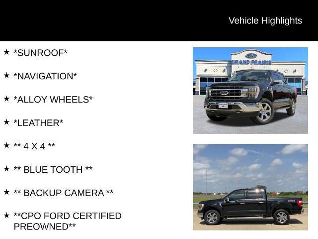 Certified 2023 Ford F150 Lariat w/ Trailer Tow Package AWD/4WD image 4